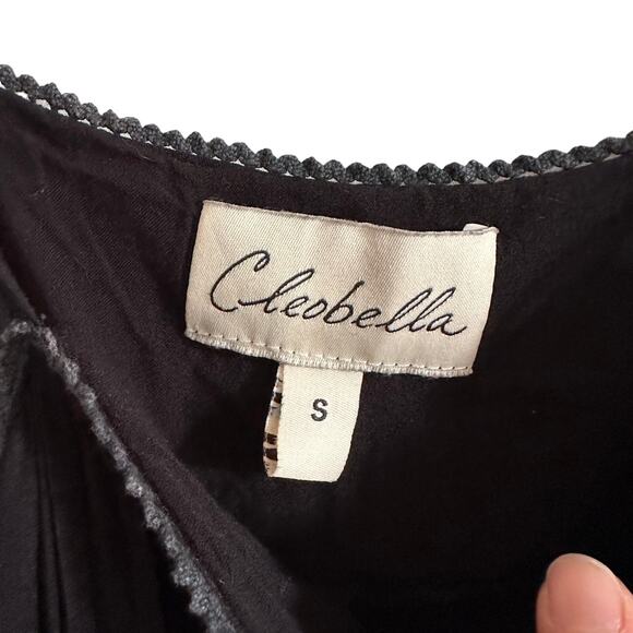 Cleobella Black Button Front Sundress - Picture 3 of 6